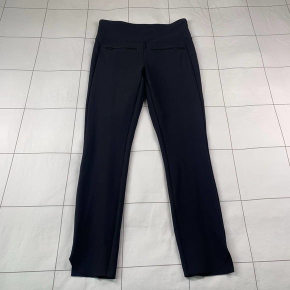 Athleta Pants Womens XS Black Stellar Crop Pull On Casual Travel Comfort Active - Picture 2 of 10